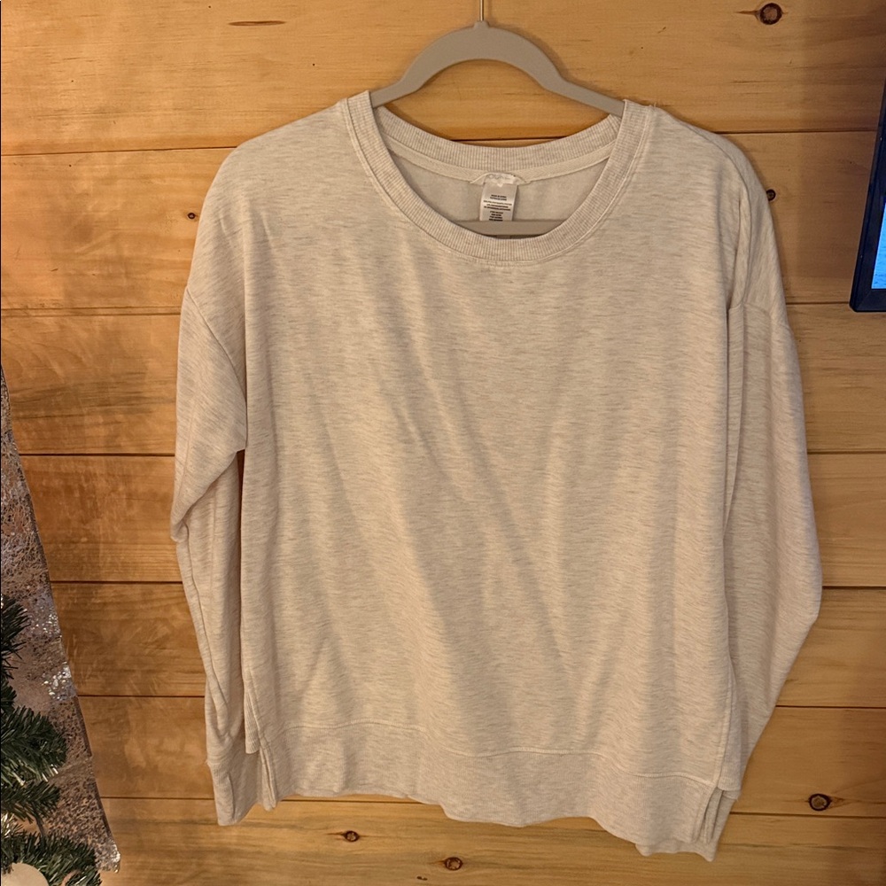 Jockey Cream Crew Neck Sweater